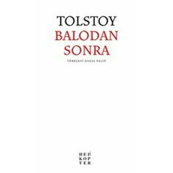 Balodan Sonra Lev Nikolayeviç Tolstoy