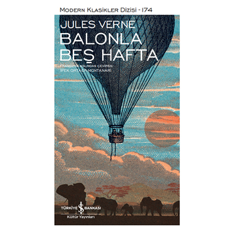 Balonla Beş Hafta - Modern Klasikler Dizisi Jules Verne