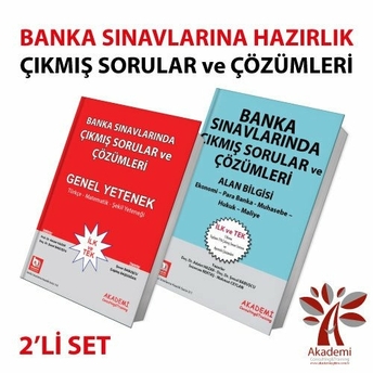 Banka Sınavlarında Çıkmış Sorular Ve Çözümleri - 2'Li Set Komisyon