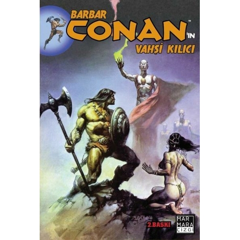 Barbar Conan'in Vahşi Kılıcı 4 Türkçe Çizgi Roman-Roy Thomas