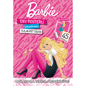 Barbie Dev Posterli Çıkartmalı Faaliyet Dizisi Kolektif