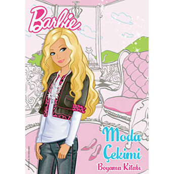 Barbie Moda Çekimi Boyama Kitabı Kolektif