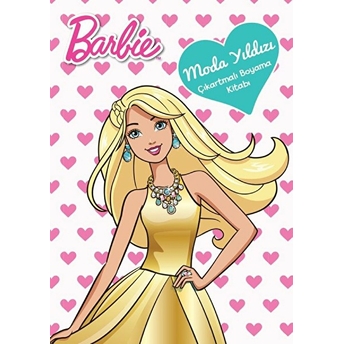 Barbie Moda Yıldızı - Çıkartmalı Boyama Kitabı Kolektif