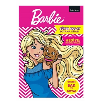 Barbie Süper Kolay Boyama Kitabı Kolektıf