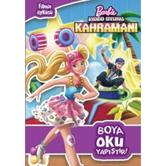 Barbie Video Oyunu Kahramanı Boya Oku Yapıştır Kolektif