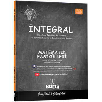 Barış Yayınları Integral Matematik Fasikülleri Barış Çelenk