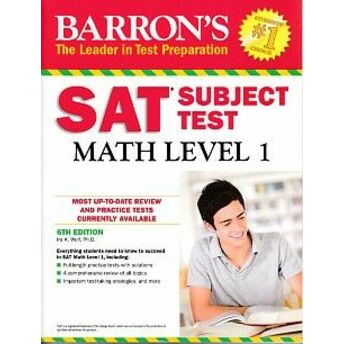 Barron's Sat Subject Test Math Level 1 Komisyon