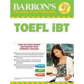 Barron's Toefl Ibt With Cd-Rom And Mp3 Audio Cds, 15Th Edition Pamela J. Sharpe