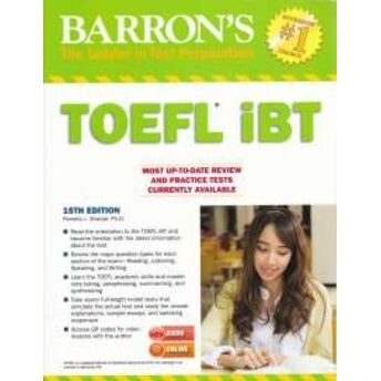 Barron's Toefl Ibt With Mp3 Audio Cd 15Th Edition Pamela J. Sharpe