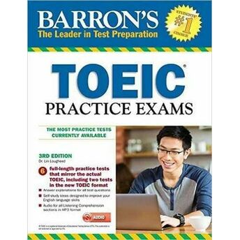 Barron's Toeıc Practice Exams With Mp3 Cd, 3Rd Edition Lin Lougheed