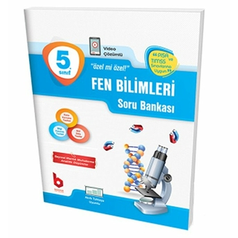 Basamak Yayınları 5.Sınıf Fen Bilimleri Soru Bankası Video Çözümlü