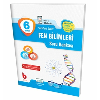 Basamak Yayınları 6.Sınıf Fen Bilimleri Soru Bankası Video Çözümlü