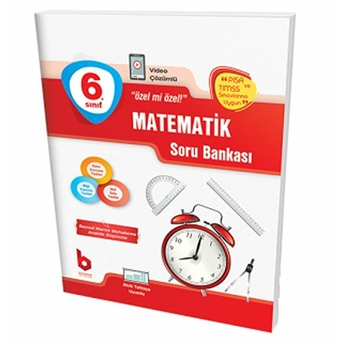 Basamak Yayınları 6.Sınıf Matematik Soru Bankası Video Çözümlü