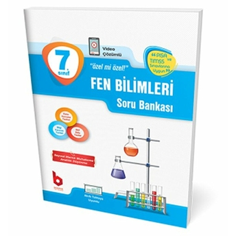 Basamak Yayınları 7. Sınıf Fen Bilimleri Soru Bankası Video Çözümlü