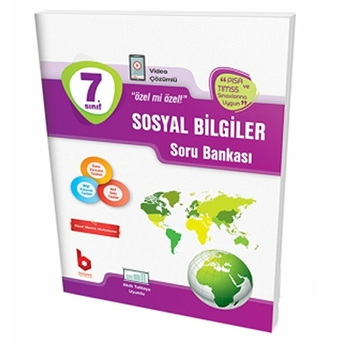 Basamak Yayınları 7.Sınıf Sosyal Bilgiler Soru Bankası Video Çözümlü