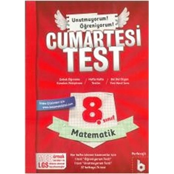 Basamak Yayınları 8. Sınıf Lgs Matematik Cumartesi Test