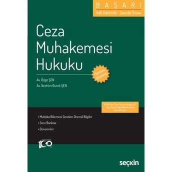 Başarı – Ceza Muhakemesi Hukuku Özge Şen