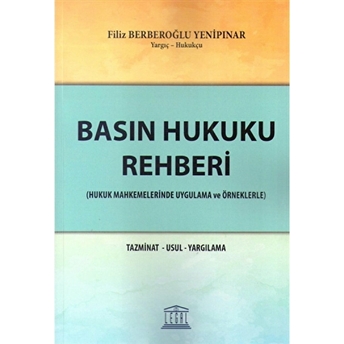 Basın Hukuku Rehberi Filiz Berberoğlu Yenipınar