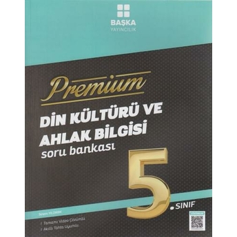 Başka Yayıncılık 5. Sınıf Din Kültürü Ve Ahlak Bilgisi Premium Soru Bankası Komisyon