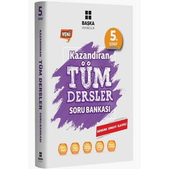 Başka Yayıncılık 5. Sınıf Kazandıran Tüm Dersler Soru Bankası Deneme Ilaveli Komisyon