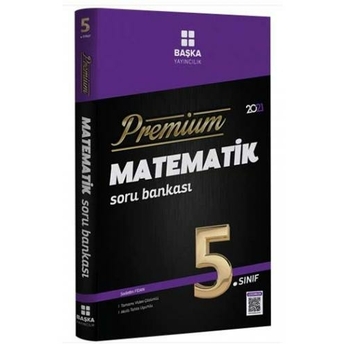 ​Başka Yayıncılık 5. Sınıf Matematik Premium Soru Bankası Komisyon