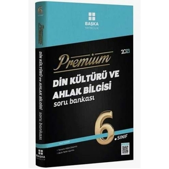 ​Başka Yayıncılık 6. Sınıf Din Kültürü Ve Ahlak Bilgisi Premium Soru Bankası Komisyon