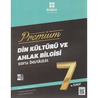 Başka Yayıncılık 7. Sınıf Din Kültürü Ve Ahlak Bilgisi Premium Soru Bankası Komisyon