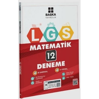 Başka Yayıncılık 8. Sınıf Lgs Matematik 12 Deneme Komisyon