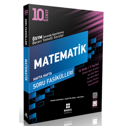 Başka Yayınları 10.Sınıf Matematik Soru Fasikülleri Soru Bankası