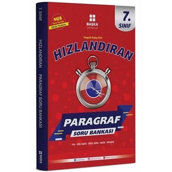 Başka Yayınları 7. Sınıf Paragraf Hızlandıran Soru Bankası Komisyon