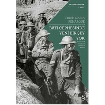 Batı Cephesinde Yeni Bir Şey Yok Erich Maria Remarque