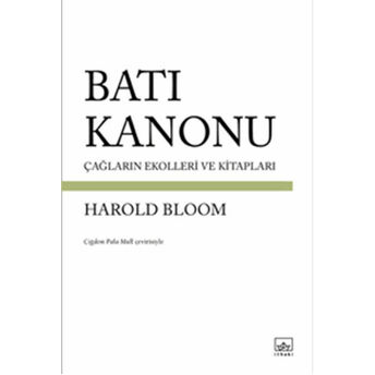 Batı Kanonu Harold Bloom