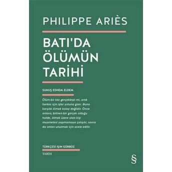 Batıda Ölümün Tarihi Philippe Aries