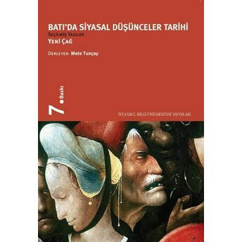 Batı'da Siyasal Düşünceler Tarihi 2/ Yeni Çağ Mete Tunçay