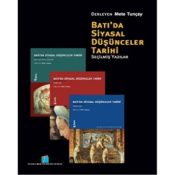 Batı'da Siyasal Düşünceler Tarihi (3 Cilt Kutulu) Seçilmiş Yazılar Kolektif