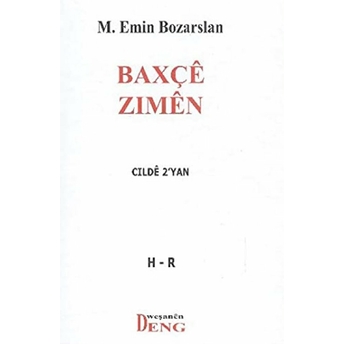 Baxçe Zımen M. Emin Bozarslan