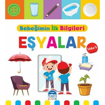 Bebeğimin Ilk Bilgileri - Eşyalar (Sticker’lı) Mine Sultan Ünver