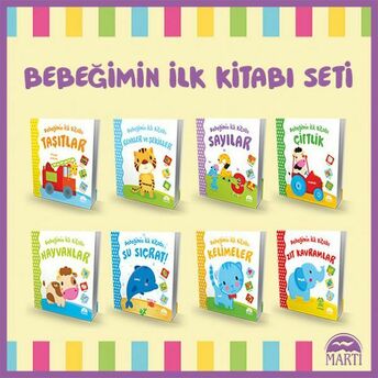 Bebeğimin Ilk Kitabı Serisi (8 Kitap) Komisyon