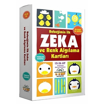 Bebeğimin Ilk Zeka Ve Renk Algılama Kartları (12-36 Ay) Kolektif