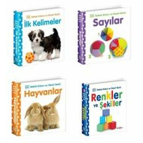 Bebek Dokun Ve Hisset Seti - 4 Kitap Takım (Ciltli) Kolektif