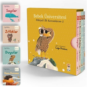 Bebek Üniversitesi Set 2 (4 Kitap) Çağrı Odabaşı