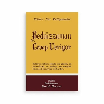 Bediüzzaman Cevap Veriyor (Cep Boy)(Kod:503) Bediüzzaman Said Nursi