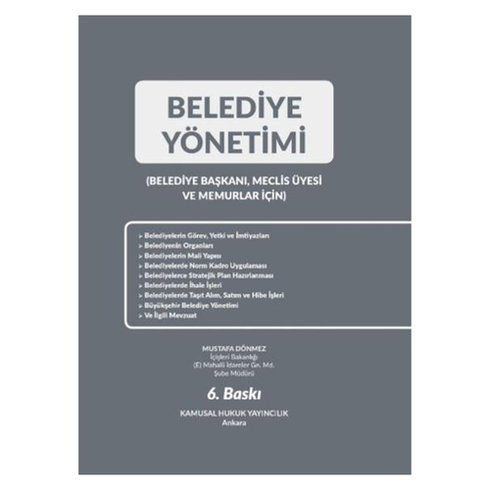 Belediye Yönetimi Mustafa Dönmez