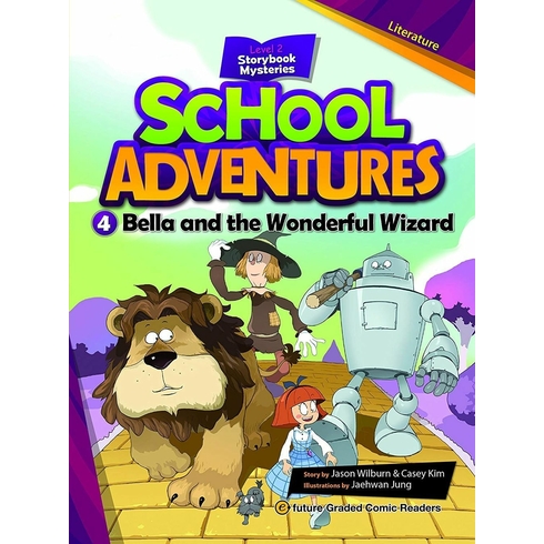 Bella And The Wonderful Wizard + Cd (School Adventures 2)-Jaehwan Jung