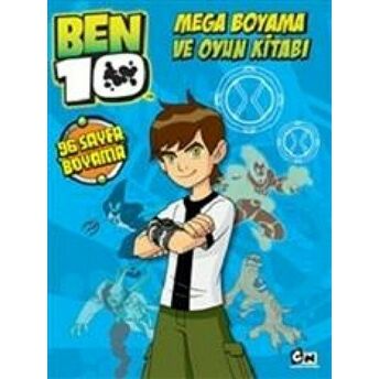 Ben 10 - Mega Boyama Ve Oyun Kitabı Kolektif