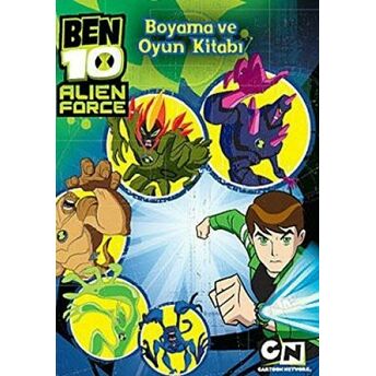 Ben10 Alien Force Boyama Oyun Kitabı Kolektif