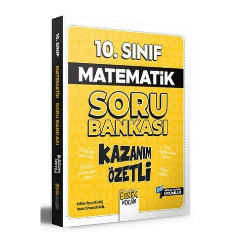 Benim Hocam 10. Sınıf Kazanım Özetli Matematik Soru Bankası