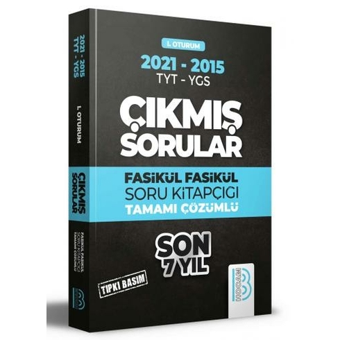 Benim Hocam 2009-2021 Yks 1. Oturum Son 7 Yıl Tıpkı Basım Fasikül Fasikül Çıkmış Sorular 