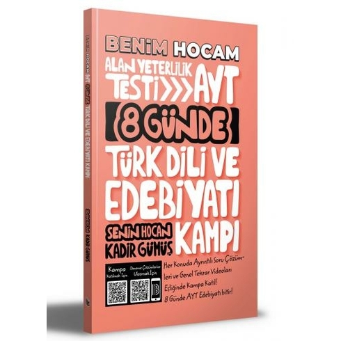 Benim Hocam Ayt 8 Günde Türk Dili Ve Edebiyatı Kampı