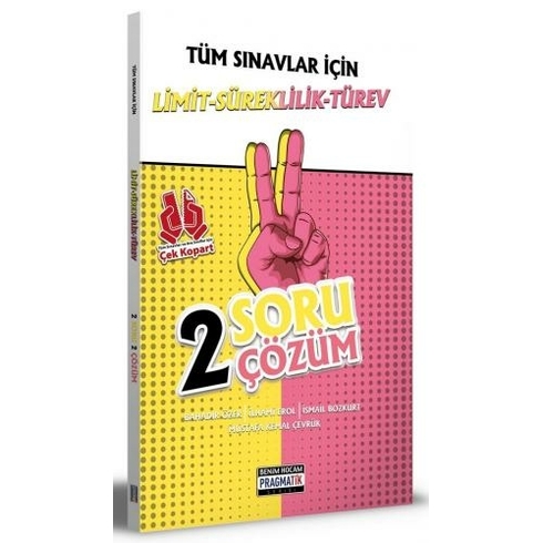 Benim Hocam Limit-Süreklilik-Türev 2 Soru 2 Çözüm Fasikül